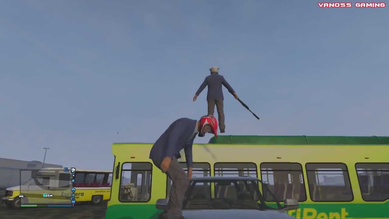 GTA 5 Online Funny Moments Banana Bus, Derk, Mannequin Glitch, Gmod
