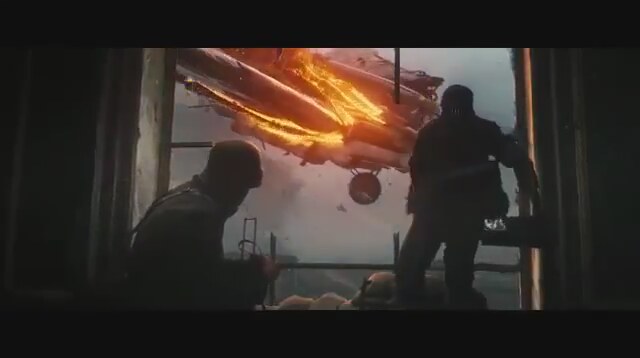 Stalingrad - Uçak Kaza Sahnesi
