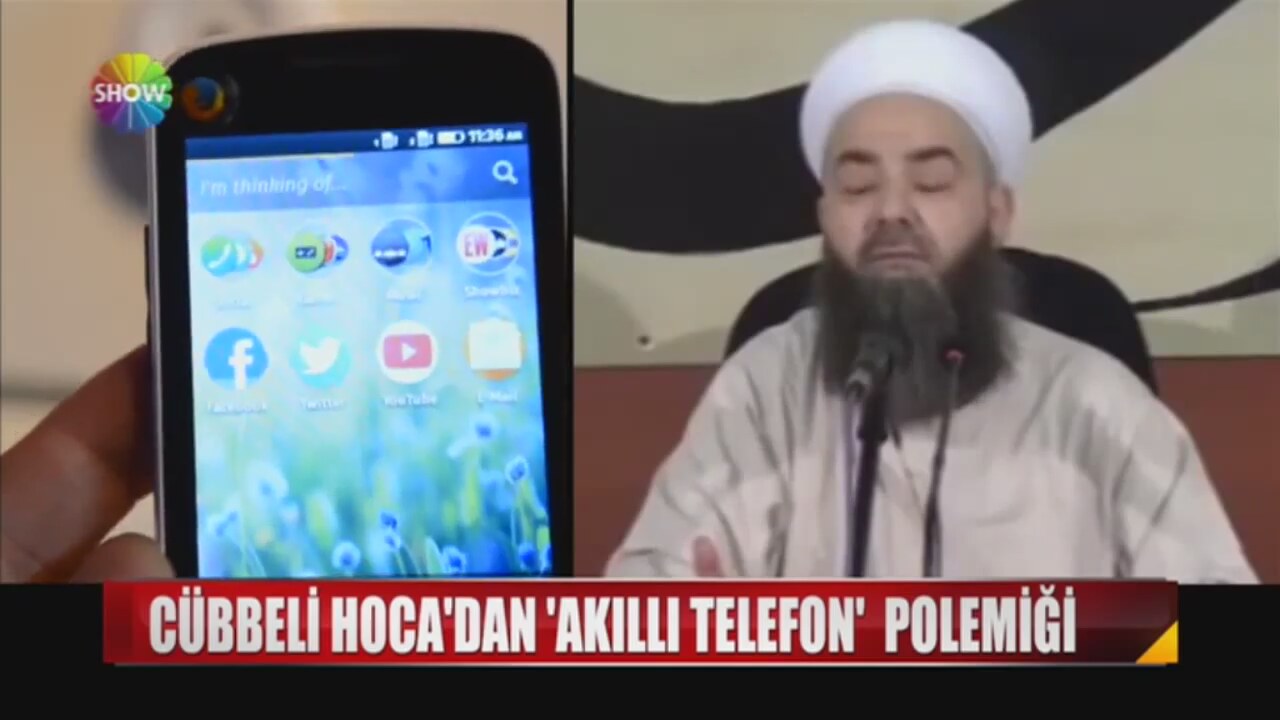 Cübbeli Ahmet Hoca'dan Akıllı Telefon Polemiği