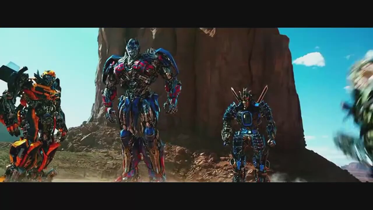 Transformers 4 - Optimus Prime Değişim Tamir Sahnesi - Otobotların